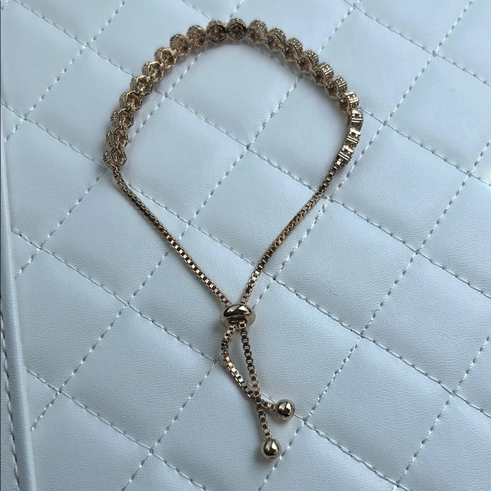 Elegant Gold and Silver Bracelet